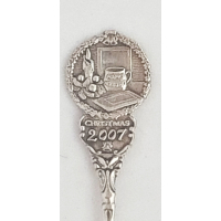 Verzilverde theelepel, Christmas 2007